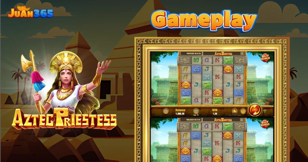 how to play aztec priestess at juan365