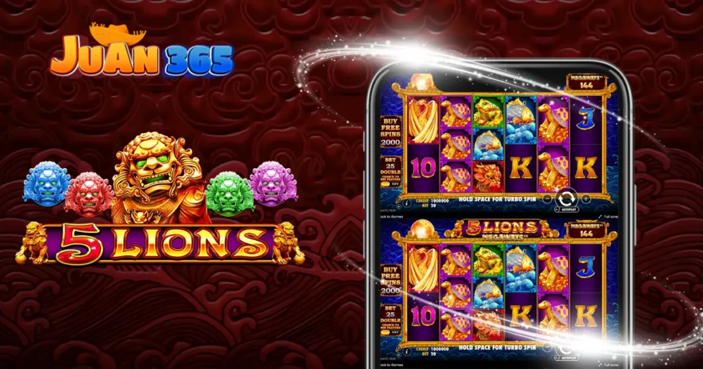 The 5 Lions Megaways Unique  Features