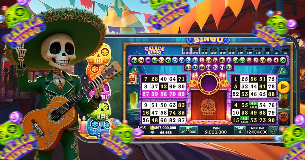 calaca bingo on juan365 how to play