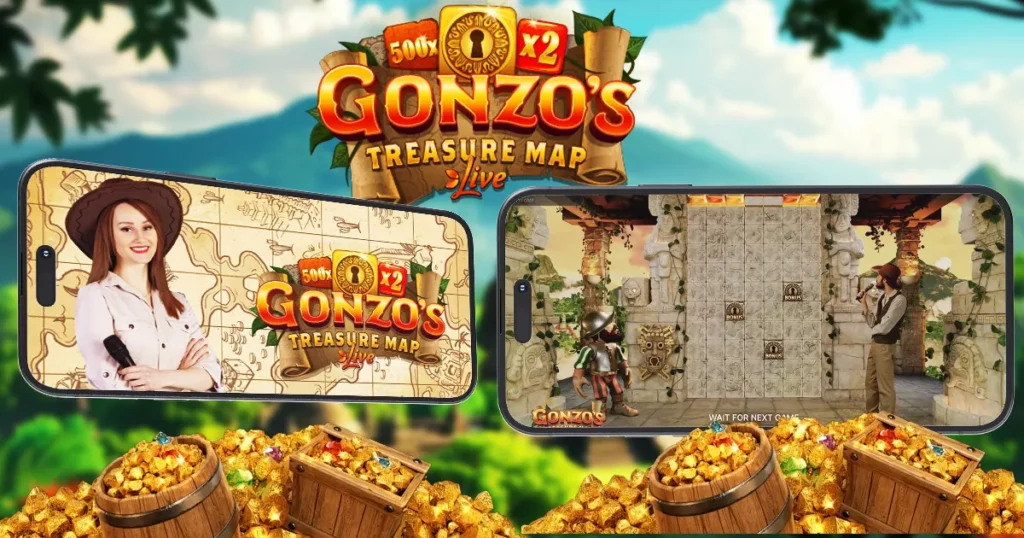  gonzo’s treasure map live cta